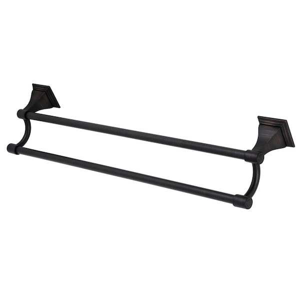 BAH6123ORB Monarch 24" Dual Towel Bar, Oil Rubbed Bronze